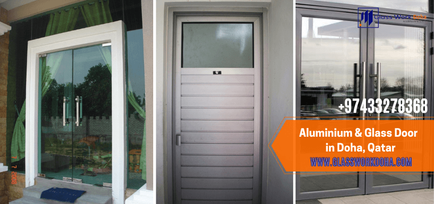 Aluminium & Glass Door Service & Installation in Doha, Qatar